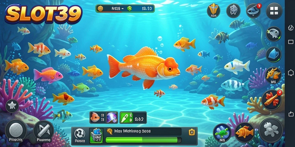 Tangkapan ikan yang mengesankan dalam gameplay SLOT39.